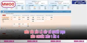 Kèo Tài Xỉu là gì? Bí Quyết Đọc Kèo Chuẩn Xác 1 Ăn 4